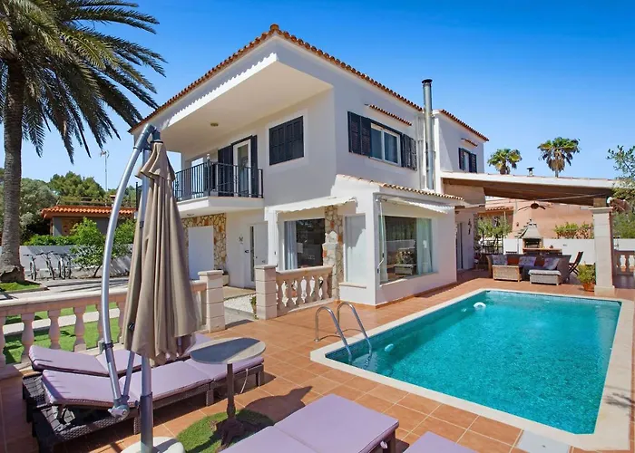 Villa Llevant, Aire Acondicionado, Piscina, Wifi, Parking, Barbacoa, Cerca De La Playa